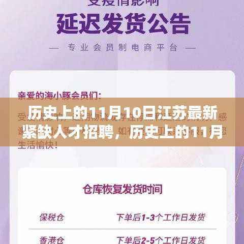 历史上的11月10日,江苏人才招聘紧缺日与精准招聘之路的探寻