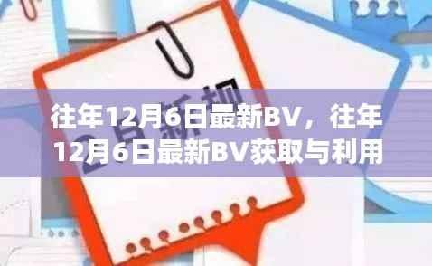 往年12月6日最新BV获取与利用全攻略,从入门到进阶的操作指南