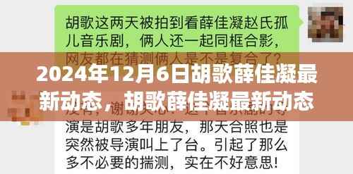 胡歌与薛佳凝的最新动态，揭秘他们的最新消息追踪报道