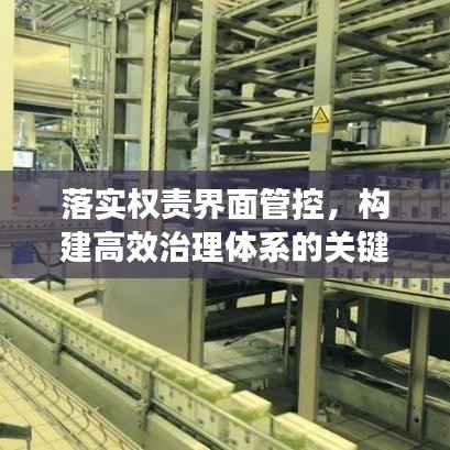 落实权责界面管控,构建高效治理体系的关键所在