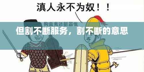 但割不断服务,割不断的意思