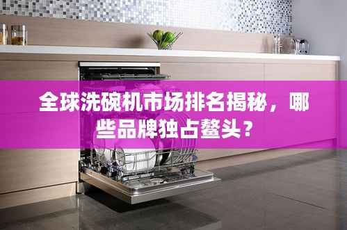 全球洗碗机市场排名揭秘,哪些品牌独占鳌头?